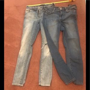 Liverpool & Lucky 6 (2/26 skinny lucky & 6/28 Liverpool ) jeans - 2 pair